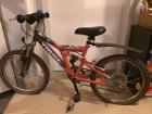 大きさ20インチの自転車。