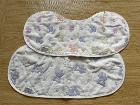 【赤ちゃんの城、バープクロス２枚セット：20€】
１度洗濯しましたが、使用はしておりません。