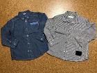 男児シャツ右120/左ZARA116 各2€