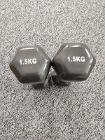 ダンベル1.5kg x 2つ　5EUR