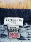 10歳　Cyrillus 青模様入りカーディガン　新品　10Euros