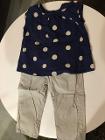 9　ボンポワンBonpointベージュ　パンツ（水玉ブラウスは予約済みです）
2歳
１～２回着用のみでほぼ新品
5ユーロ
