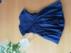 Jacadi xs 140 cm 濃紺　ドレス　一度着たのみ美品　20€