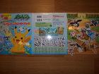 ポケモンパノラマ・マグネットブック（86ピースのマグネットをぴたっと貼って遊べるもの）1333円＋税　→2€