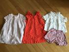 ４歳〜５歳　＊３ユーロ＊
zara（４歳104cm）ピンクワンピ
Nextオレンジワンピ（４歳）
Petit Panショート（４歳）
Cyrillusブラウス（４歳）