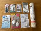 日本の百均で購入したフック すべり止めなど
全て未使用&未開封です　各1€